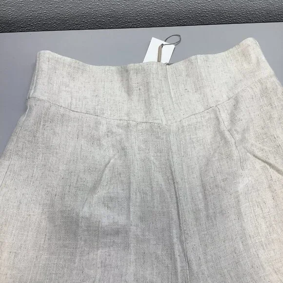 NEW JLUXLABEL Women's Pants Explorer Linen Bottoms Size L Natural - Picture 2 of 7